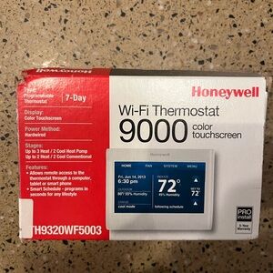 Honeywell Wi-Fi Thermostat 9000